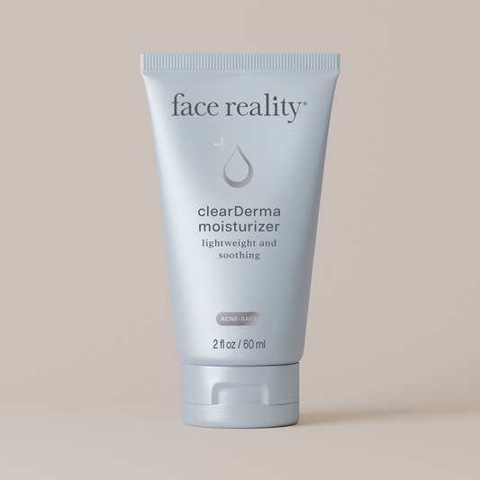 clearDerma Moisturizer — Face Reality