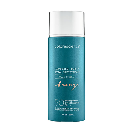 sunforgettable total protection face shield bronze spf 50