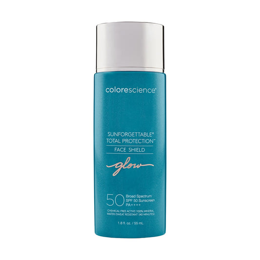 sunforgettable total protection face shield glow spf 50